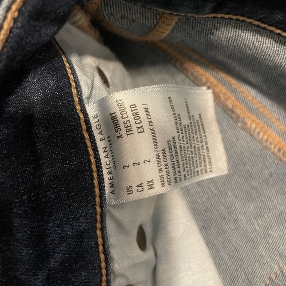 American Eagle EA 2 x short high rise jeggings - Picture 2 of 6